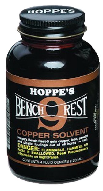 Picture of Hoppe's Bench Rest 9 Copper Bore Cleaner 5 Oz Bottle 10 Pack 