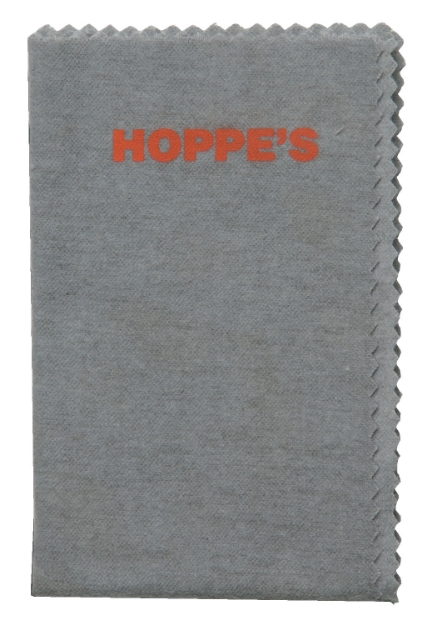 Picture of Hoppe's Silicone Cleaning Cloth Flannel Pretreated With Lubricant 11" X 14" Resealable Bag 10 Per Pack 