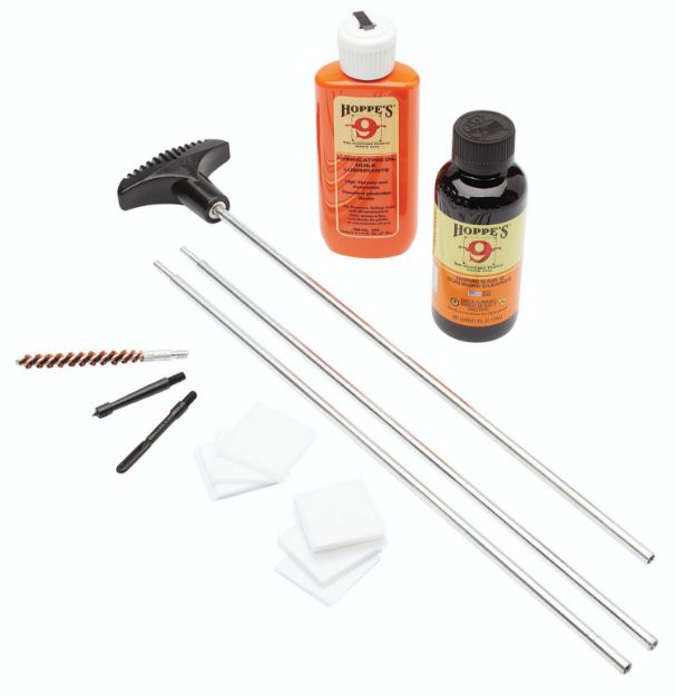 Picture of Hoppe's Rifle Cleaning Kit 30 / 32/ 8Mm / 7.62Mm (Clam Pack) 