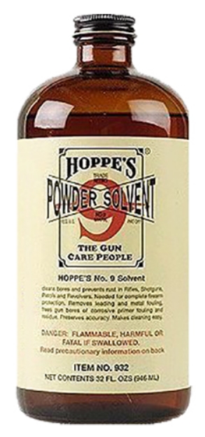 Picture of Hoppe's No. 9 Bore Cleaner Removes Carbon, Powder & Lead Fouling Child Proof Cap 1 Quart (32 Oz) Bottle 