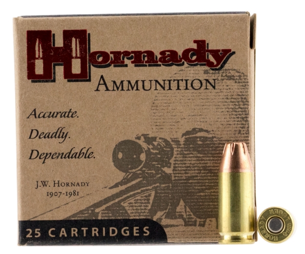 Picture of Hornady Custom Personal Defense 9Mm Luger 124 Gr Hornady Xtp Hollow Point (Xtphp) 25 Per Box/ 10 Cs 