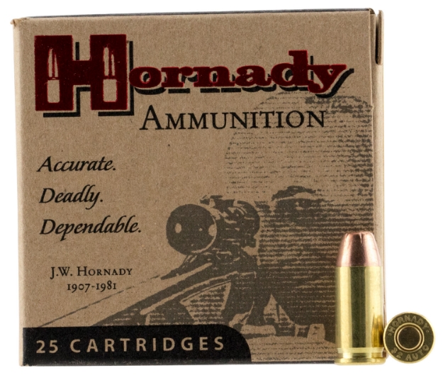 Picture of Hornady Custom Personal Defense 32 Acp 60 Gr Hornady Xtp Hollow Point (Xtphp) 25 Per Box/ 10 Cs 