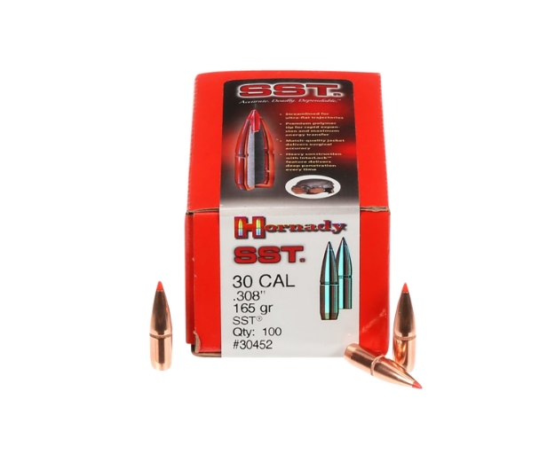 Picture of Hornady Sst Hunting 30 Cal .308 165 Gr Super Shock Tip (Sst) 