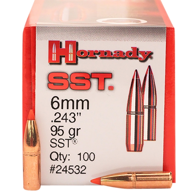 Picture of Hornady Sst Hunting 6Mm .243 95 Gr Super Shock Tip (Sst) 