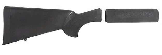 Picture of Hogue Overmolded Combo Kit Black Synthetic With Forend For Remington 870 