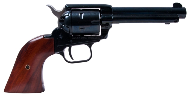 Picture of Heritage Mfg Rough Rider 22 Lr/22 Wmr 6 Shot 4.75" Black Barrel, Cylinder & Frame, Cocobolo Grips 