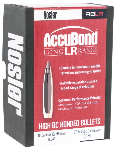 Picture of Nosler Accubond Long Range 7Mm .284 175 Gr Spitzer Point 100 Per Box 