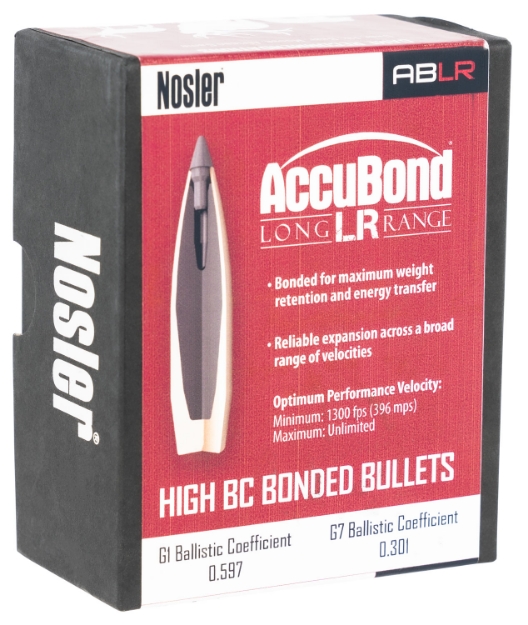 Picture of Nosler Accubond Long Range 30 Cal .308 190 Gr Spitzer Point 100 Per Box 