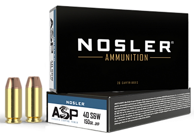 Picture of Nosler Assured Stopping Power Handgun 40 S&W 150 Gr Jacketed Hollow Point (Jhp) 50 Per Box/ 10 Cs 