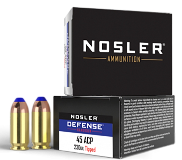 Picture of Nosler Defense Handgun 45 Acp 230 Gr Bonded Performance Tipped (Bpt) 20 Per Box/ 10 Cs 