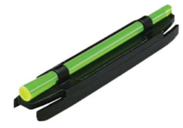 Picture of Hiviz S-Series Magnetic Front Sight Front Black | Green Fiber Optic 