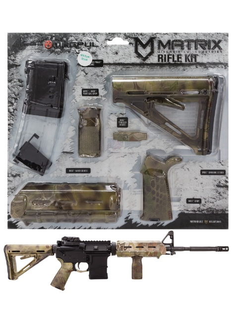 Picture of Matrix Diversified Ind Magpul Carbine Accessory Kit Ar-15 Kryptek Mandrake Ambidextrous 