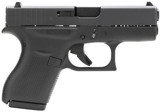 Picture of Glock G42 Gen3 Subcompact 380 Acp 3.25" Barrel 6+1, Black Frame & Slide, Rough Textured Grip, Safe Action Trigger (Us Made) 