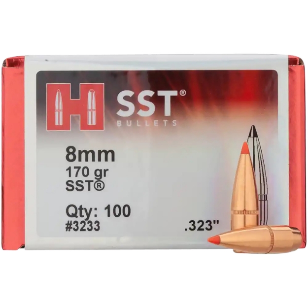 Picture of Hornady Sst Hunting 8Mm .323 170 Gr Super Shock Tip (Sst) 