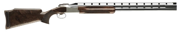 Picture of Browning Citori 725 Trap 12 Gauge 32" Barrel 2.75" 2Rd, Blued Ported Barrels, Silver Nitride Finished Engraved Receiver With Gold Accents, Gloss Black Walnut Stock With Monte Carlo Comb 