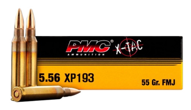 Picture of Pmc X-Tac Battle Pack 5.56X45mm Nato 55 Gr 3270 Fps Full Metal Jacket Boat-Tail (Fmjbt) 200 Bx/5 Cs 