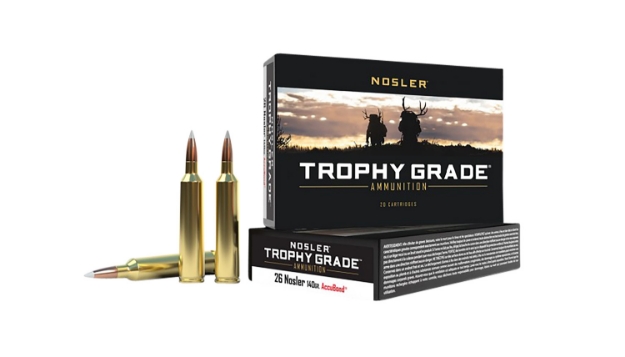 Picture of Nosler Trophy Grade Hunting 26 Nosler 140 Gr Nosler Accubond 20 Per Box/ 10 Cs 