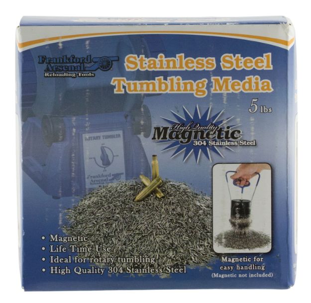 Picture of Frankford Arsenal Tumbling Media 304 Stainless Steel 5 Lbs 