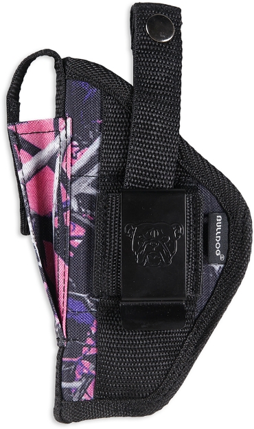 Picture of Bulldog Extreme Owb Muddy Girl Camo Nylon Belt Loop/Clip Fits Taurus Millennium Fits 2.50-3.75" Barrel Ambidextrous 