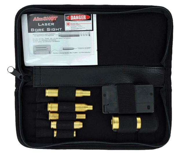 Picture of Aimshot Boresight Rifle Kit Laser Universal Rifle Calibers Brass 