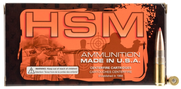 Picture of Hsm Match Target 300 Blackout 208 Gr Hornady A-Max (Amx) 20 Per Box/ 25 Cs 