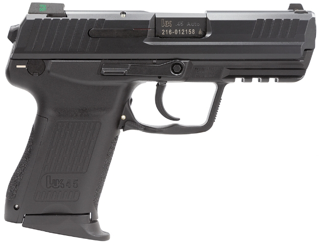 Picture of Hk Hk45 Compact V7 Lem 45 Acp 3.94" 8+1 (3) Black Black Steel Slide Black Interchangeable Backstrap Grip Night Sights 