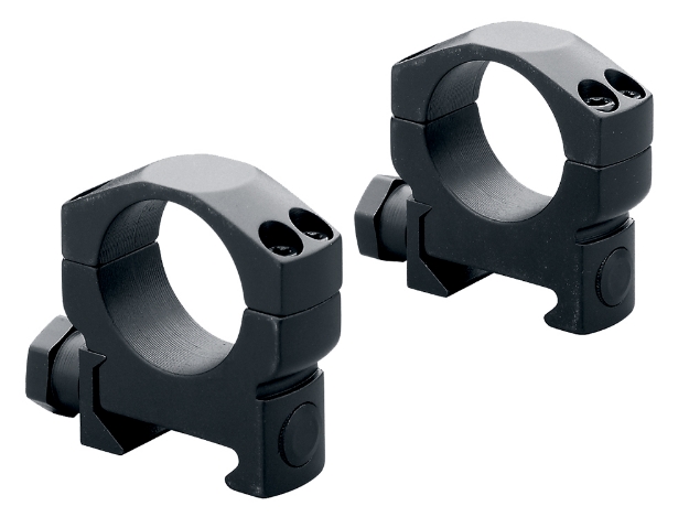 Picture of Leupold Mark 4 Scope Ring Set Picatinny Rail Medium 1" Tube Matte Black Aluminum 