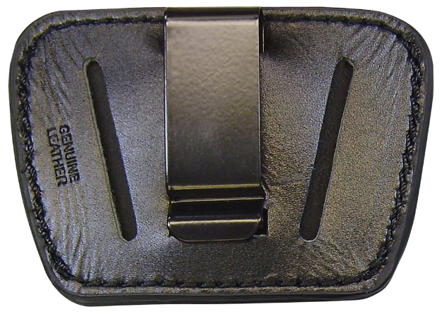 Picture of Homeland Concealment Iwb/Owb Black Leather Belt Loop/Clip Fits Small/Med Semi-Auto Ambidextrous 