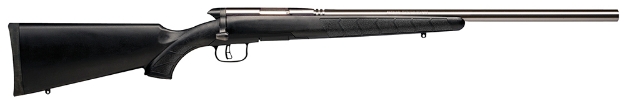 Picture of Savage Arms B.Mag 17 Wsm Caliber With 8+1 Capacity, 22" Barrel, Matte Stainless Metal Finish & Matte Black Synthetic Stock Right Hand (Full Size) 