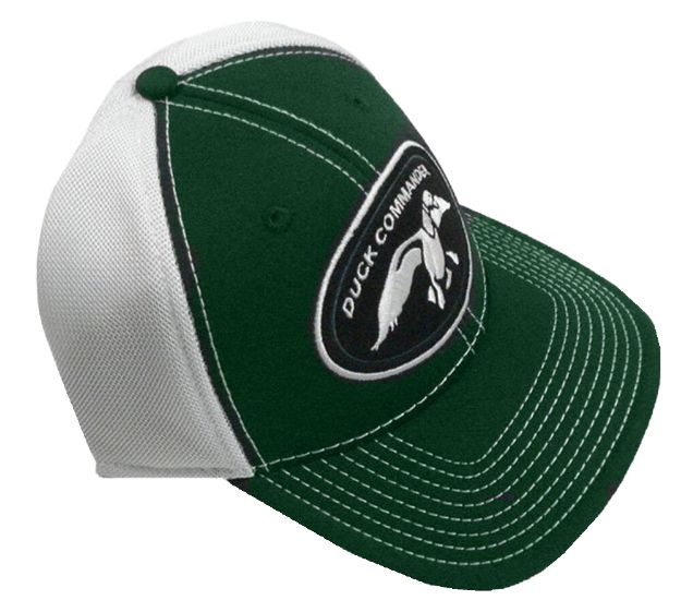 Picture of Duck Commander Logo Hat Green/White Osfa 10 Per Pkg 