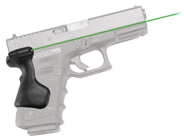 Picture of Crimson Trace Lg639g Lasergrips 5Mw Green Laser With 532Nm Wavelength & 50 Ft Range Black Finish For Glock 25 Gen3, Glock 19 Gen3-5 Glock 23, 32 Gen3-4 