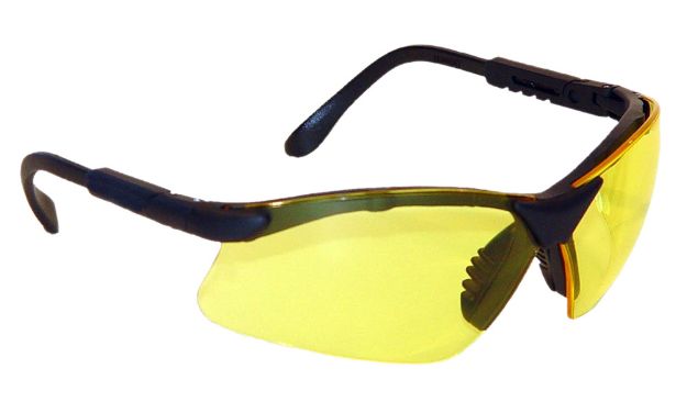 Picture of Radians Revelation Glasses Adult Yellow Lens Anti-Fog Black Frame 