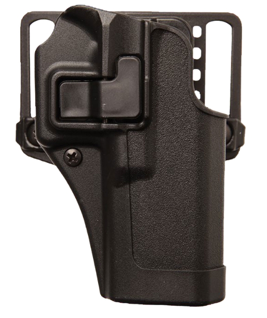 Picture of Blackhawk Serpa Cqc Owb Size 63 Matte Black Polymer Belt Loop/Paddle Fits S&W M&P Shield 9/40 Right Hand 