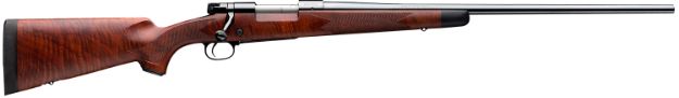 Picture of Winchester Repeating Arms Model 70 Super Grade 243 Win Caliber With 5+1 Capacity, 22" Barrel, High Polished Blued Metal Finish & Satin Fancy Walnut Stock Right Hand (Full Size) 