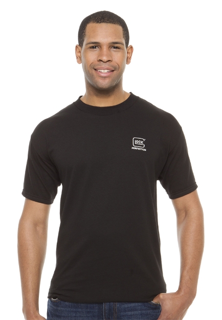 Picture of Glock Perfection Black Pre-Shrunk Cotton Short Sleeve Large 