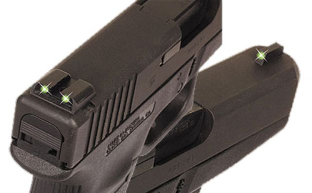 Picture of Truglo Tritium Black | Green Tritium Front Sight Green Tritium Rear Sight 