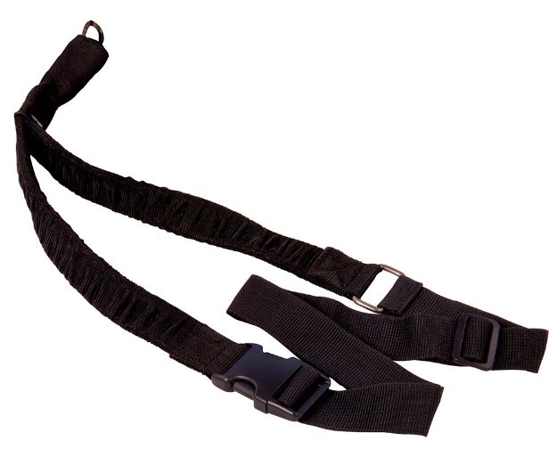 Picture of Caldwell Single Point Tactical Sling Made Of Black Nylon With Adjustable Bungee Design & Qd Release Buckle For Ar Platforms 