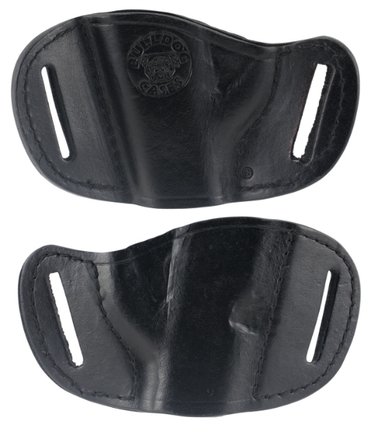 Picture of Bulldog Molded Owb Black Leather Belt Slide Fits Bersa Thunder 380 Fits Ruger Lcp Fits Sig 230 Right Hand 