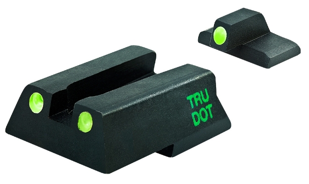 Picture of Meprolight Usa Tru-Dot Black | Green Tritium Front Sight Green Tritium Rear Sight Set 