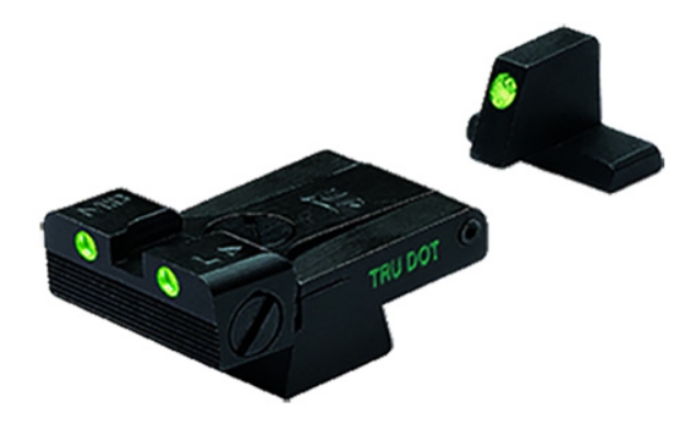 Picture of Meprolight Usa Tru-Dot Black | Green Tritium Front Sight Green Tritium Adjustable Rear Sight 