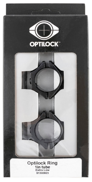 Picture of Tikka Opti-Lock Scope Ring Set For Rifle Sako/Tikka Opti-Lock Base Extra Low 1" Tube Blued Steel 