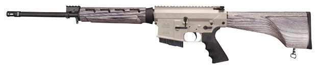 Picture of Windham Weaponry 308 Hunter A2 Suppressor 7.62X51mm Nato Caliber With 18" Barrel, 5+1 Capacity, Nickel Metal Finish, Pepper Gray Stock, Black Polymer Grip Right Hand 