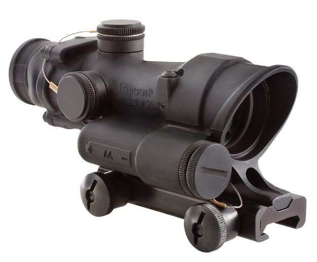 Picture of Trijicon Acog Black Hardcoat Anodized 4X 32Mm Led Illuminated Red Crosshair .223/5.56 Bdc Reticle 