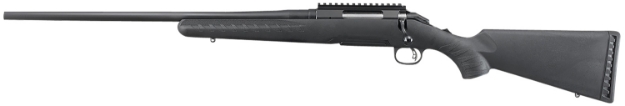 Picture of Ruger American 308 Win 4+1 22" Barrel, Matte Black Alloy Steel, Black Synthetic Stock, Left Hand, Optics Ready 