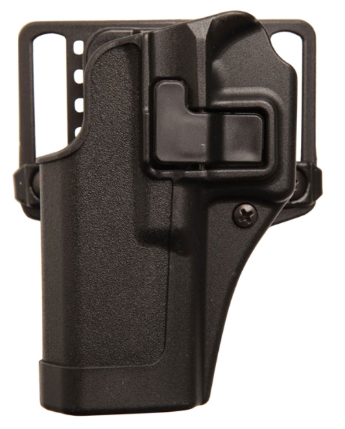 Picture of Blackhawk Serpa Cqc Owb Matte Black Polymer Belt Loop/Paddle Fits Glock 42 Left Hand 