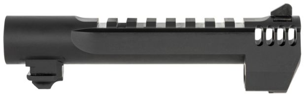 Picture of Magnum Research Oem Replacement Barrel 50 Ae 6" Black Finish Steel Material With Fixed Front Sight, Picatinny Rail & Muzzle Brake For Desert Eagle Mark Xix 