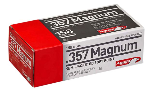 Picture of Aguila Target & Range Handgun 357 Mag 158 Gr Semi-Jacketed Soft Point (Sjsp) 50 Per Box/ 20 Cs 