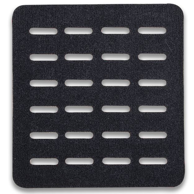 Picture of Vertx Maps Molle Adaptor Panel - Quad Quad Black Velcro One-Wrap 