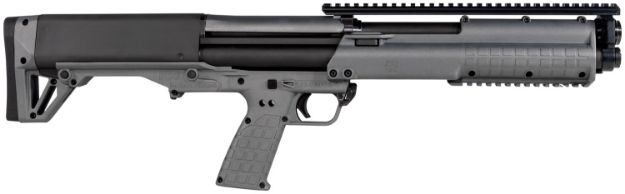 Picture of Kel-Tec Ksg 12 Gauge 14+1 3" 18.50" Barrel, Exclusive Tactical Gray Fixed Bullpup Stock, Includes Picatinny Rails 