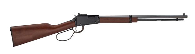 Picture of Henry Small Game Carbine 22 Short, 22 Long Or 22 Lr Caliber With 12 Lr/16 Short Capacity, 17" Barrel, Black Metal Finish & American Walnut Stock Right Hand (Full Size) 